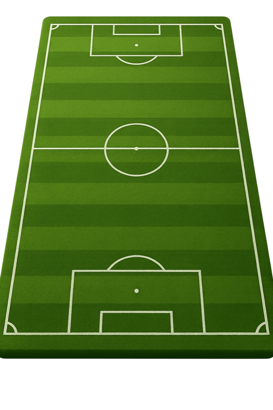 Lineups on the field