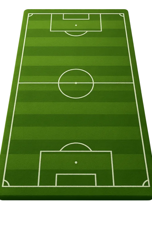 Lineups on the field